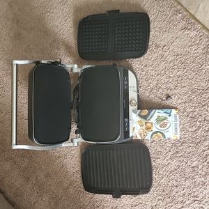 Deluxe Electric Grill and Griddle Pampered Chef